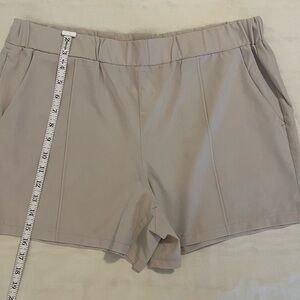 RBX Women's High Waist Beige Shorts